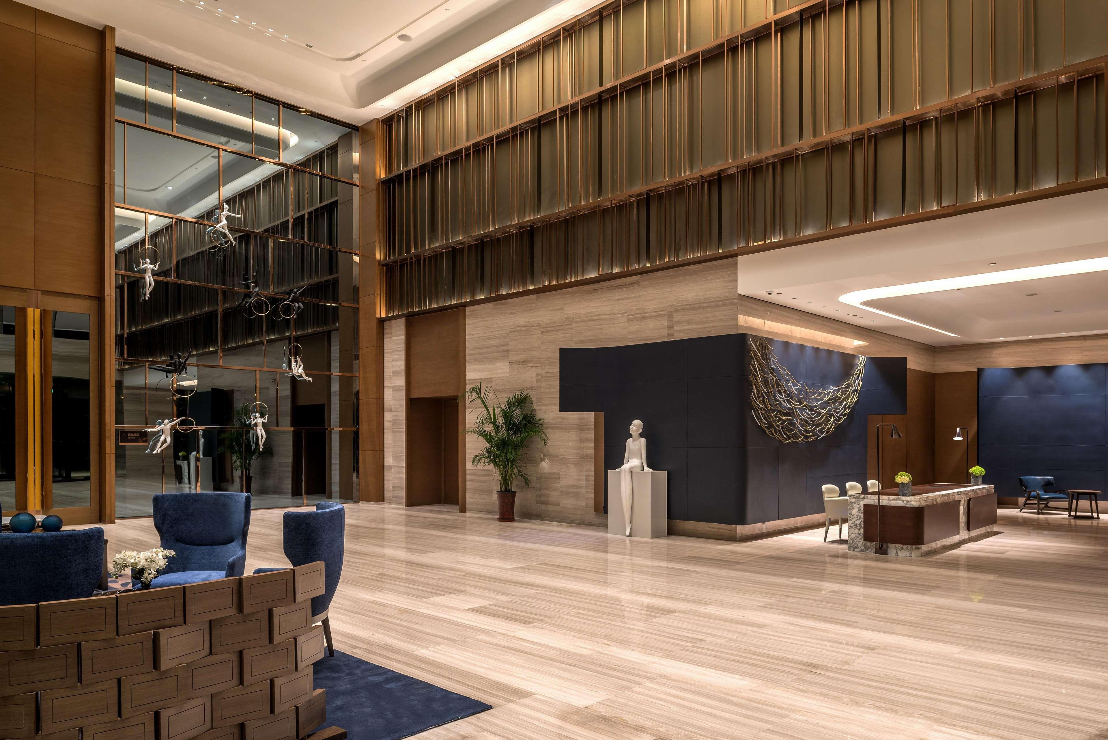 Hilton Jinan South Hotel & Residences Exterior foto