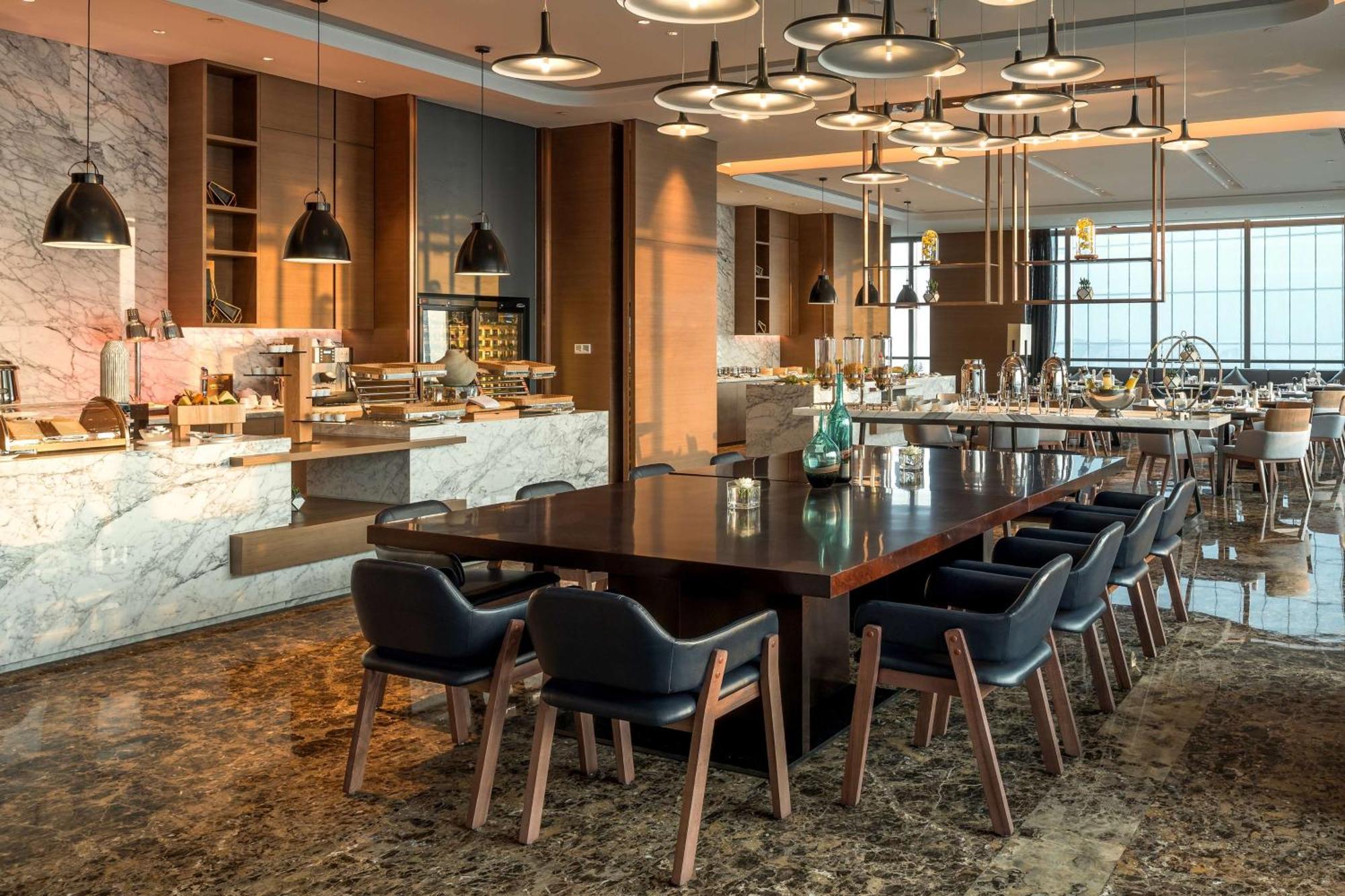 Hilton Jinan South Hotel & Residences Exterior foto